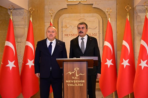 Milli Eğitim Bakanı Yusuf Tekin Nevşehir’de