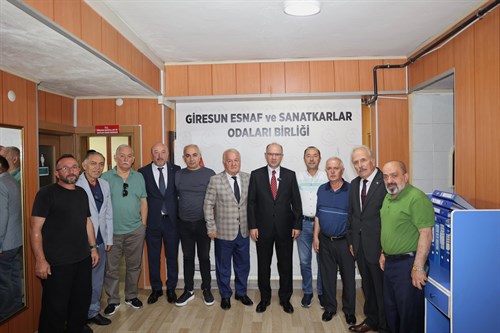 Vali Serdengeçti’den GESOB’a Ziyaret