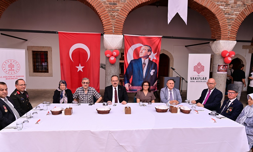 Valimiz Yakup Canbolat Gaziler ve Şehit Aileleriyle Bir Araya Geldi