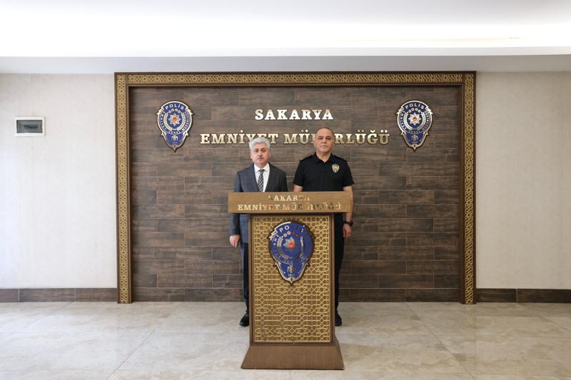 Vali Doğan'dan İl Emniyet Müdürü Mehmet Ömür Saka’ya İade-i Ziyaret