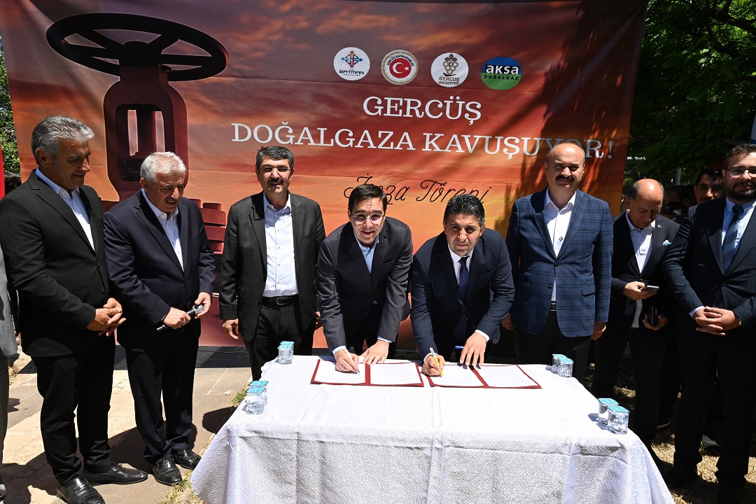 Gercüş Doğalgaza Kavuşuyor