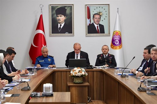 Vali Erol, 2025 Yılının İlk 5 Aylık Güvenlik, Asayiş ve Trafik Verilerini Basın Mensuplarıyla Paylaştı