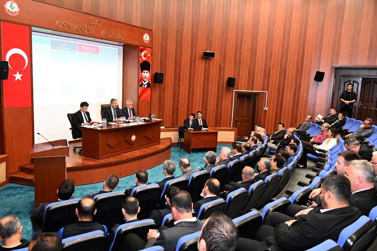 İl Koordinasyon Kurulu’nun 2025 Yılı 4. Toplantısı Valimiz Dr. Erdinç Yılmaz Başkanlığında Yapıldı