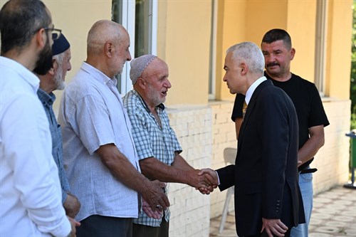 Vali Turan, Çağlayık Köyüne ziyarette bulundu...