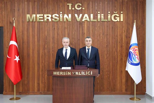 VALİMİZ SAYIN ATİLLA TOROS, KUZEY KIBRIS TÜRK CUMHURİYETİ ANKARA BÜYÜKELÇİSİ İSMET KORUKOĞLU İLE GÖRÜŞTÜ