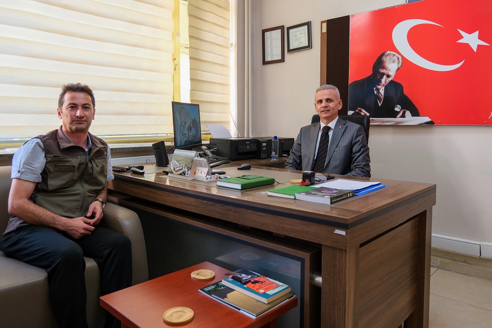 Vali ÇİÇEKLİ 'den Doğa Koruma ve Millî Parklar Şube Müdürlüğü'ne Ziyaret