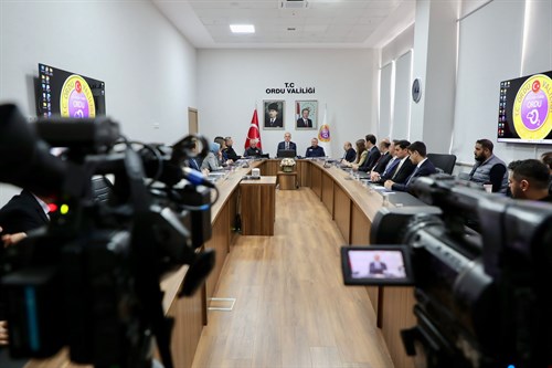 Kasım Ayı İl Güvenlik Asayiş ve Koordinasyon Toplantısı Yapıldı