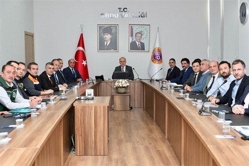 Ordu Şehir Hastanesinin 16. Koordinasyon Toplantısı Yapıldı
