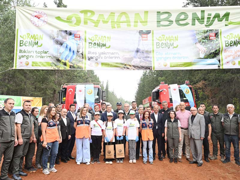 Antalya'da “Orman Benim” Etkinliği Gerçekleştirildi
