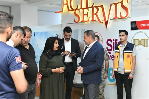 Vali Şıldak Hafta Sonu Denetimlerini Sürdürdü