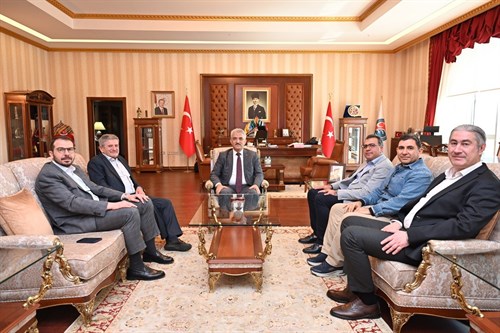 Valimiz Sayın Mehmet Makas, Misafirlerini Kabul Etti