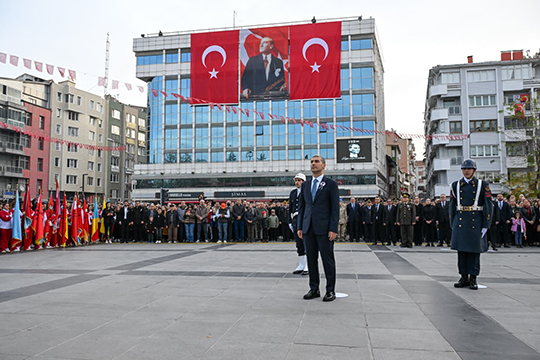 Gazi Mustafa Kemal Atatürk, Vefatının 87. Yıl  Dönümünde Törenlerle Anıldı