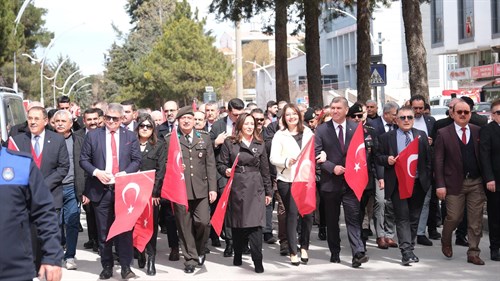 ULU ÖNDER GAZİ MUSTAFA KEMAL ATATÜRK’ÜN, BURDUR’A GELİŞİNİN 95. YIL DÖNÜMÜ COŞKUYLA KUTLANDI