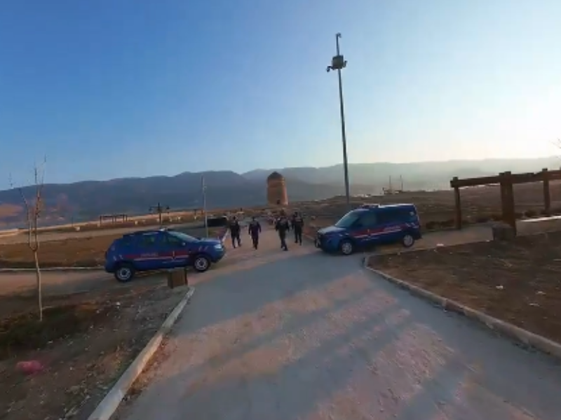 Batman İl Jandarma Komutanlığı Personeli, Hasankeyf’te Görev Başında