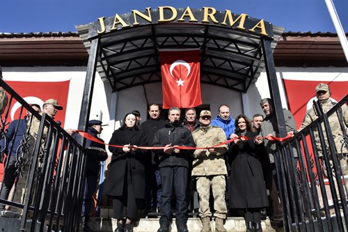 Zigana dağındaki Jandarma karakolu yeniden açıldı