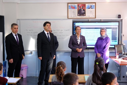 VALİ TÜLAY BAYDAR BİLGİHAN’DAN OKUL ZİYARETLERİ
