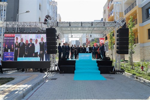 250 Bininci Afet Konutu Kura Çekim ve Anahtar Teslim Töreni Gerçekleştirildi.