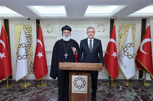 Antakya Süryani Ortodoks Kilisesi Patriği, Sayın Valimizi Ziyaret Etti