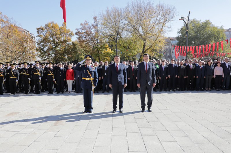 Kütahya’da Cumhuriyet coşkusu kutlanmaya başlandı.