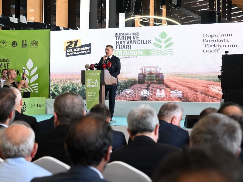 Uluslararası Tarım ve Hayvancılık Fuarı Erzurum'da Açıldı