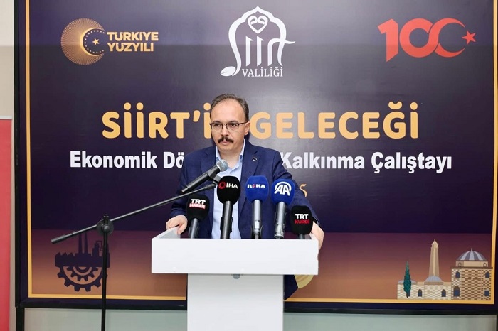 Siirt’in Geleceği Çalıştayında; Kentin Ekonomik Potansiyeli Masaya Yatırıldı