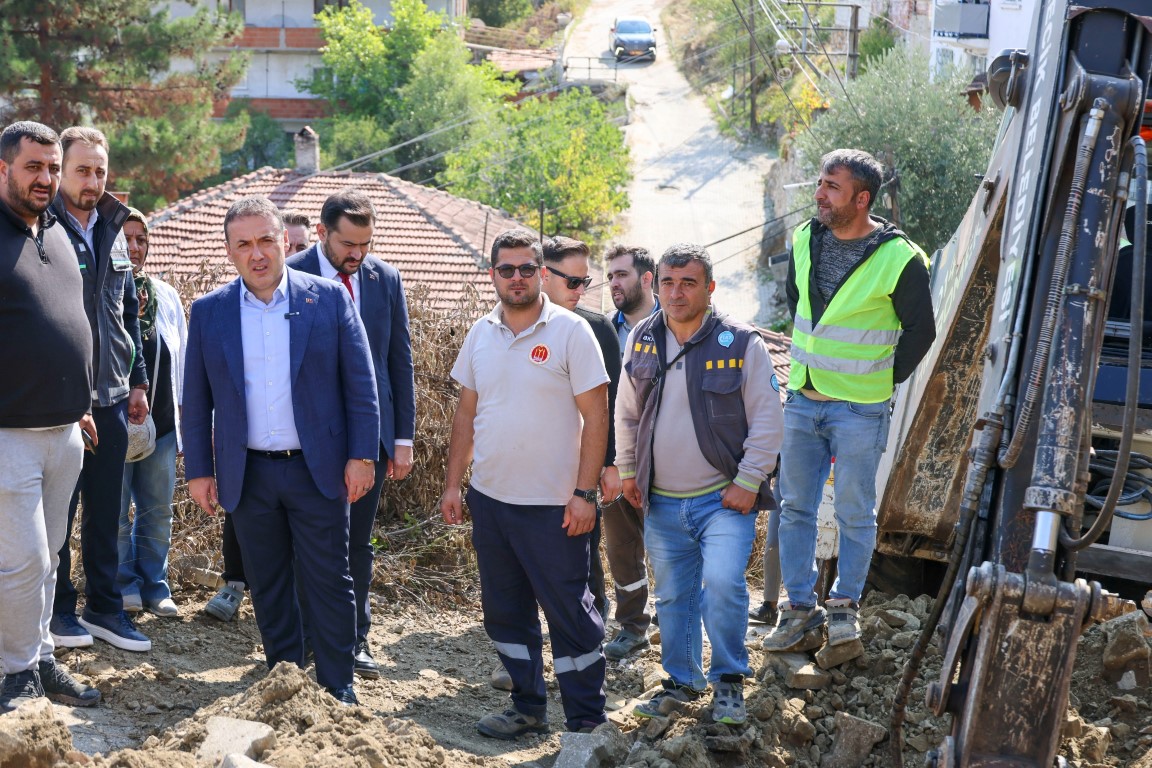 VALİMİZ SAYIN FAİK OKTAY SÖZER, İSTASYON MAHALLESİ’NDE DOĞALGAZ ÇALIŞMALARINI İNCELEDİ