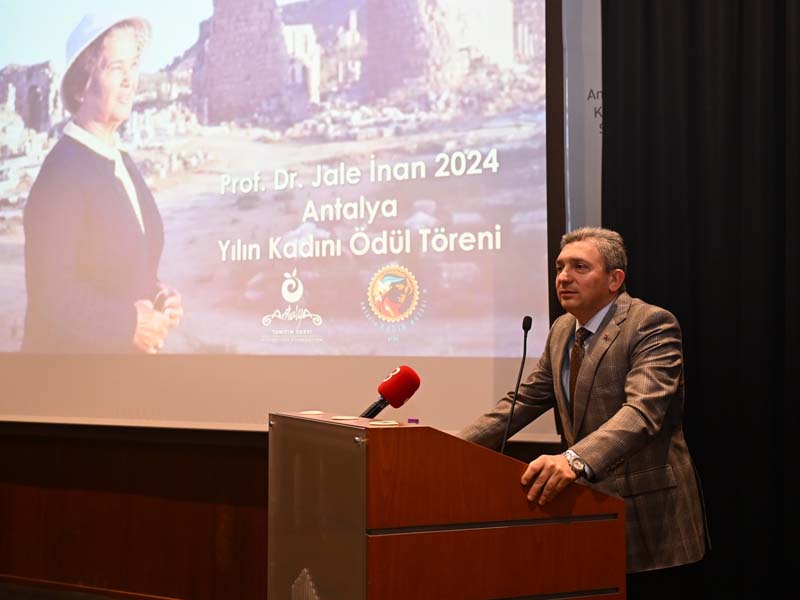 Jale İnan 2024 Antalya Yılın Kadını Ödül Töreni Gerçekleştirildi