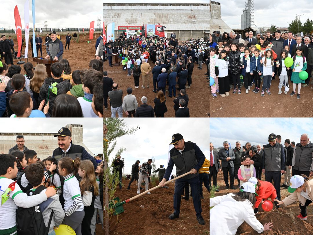 Dünya Ormancılık Günü ve Ormancılık Haftasında Batman’da Binlerce Fidan Toprakla Buluşturuldu