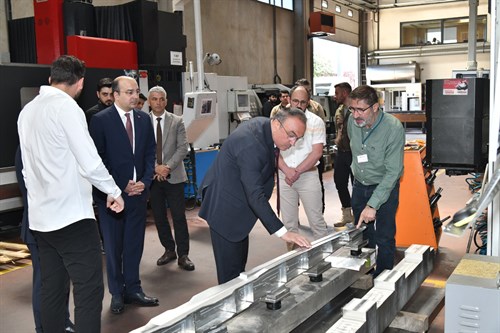 Vali Soytürk Doğan Mekatronik İsimli Firmayı Ziyaret Etti
