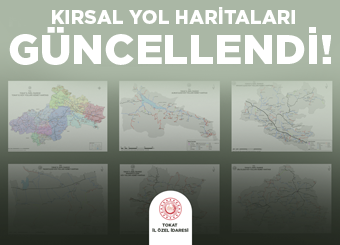 Kırsal Yol Haritaları Güncellendi