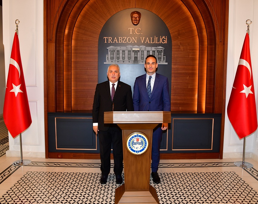 ali Aziz Yıldırım, Slovenya Cumhuriyeti Ankara Büyükelçisi Gorazd Rencelj Makamında Kabul Etti