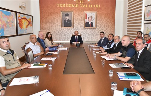 Son Dönemde İlimizde Yaşanan Su Sıkıntısı Görüşüldü