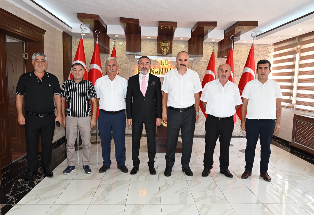 Recebanlılar Derneğinden Valimize Ziyaret