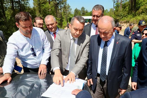 Vali Erol, Sokak Hayvanları Barınağı ve Doğal Yaşam Alanı Çalışmalarını İnceledi