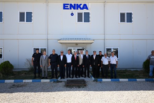Vali Turan, ENKA Kırklareli Elektrik Üretim A.Ş. Doğal Gaz Kombine Çevrim Santrali’ni ziyaret etti…