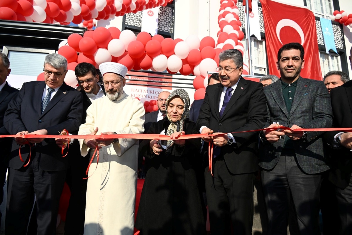 Hacı Nuri Çomu 4-6 Yaş Kur’an Kursu’nun Açılışını Diyanet İşleri Başkanı Sayın Prof. Dr. Ali Erbaş Yaptı