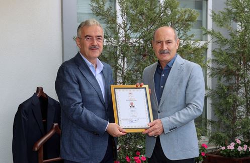 Vali Ayyıldız, İl Emniyet Müdürü Dr. Sabit Akın Zaimoğlu'nu Uğurladı