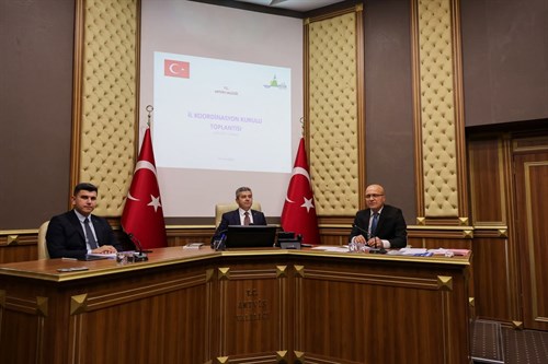 2025 Yılı 1. Dönem İl Koordinasyon Kurulu Toplantısı Yapıldı