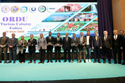 Turizm Çalıştayı’nın Galası Yapıldı