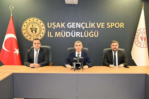Vali Dr. Naci Aktaş, “7’den 70’e Herkes İçin Spor” Anlayışıyla Uşak’ta ki Spor Yatırımlarını Değerlendirdi.