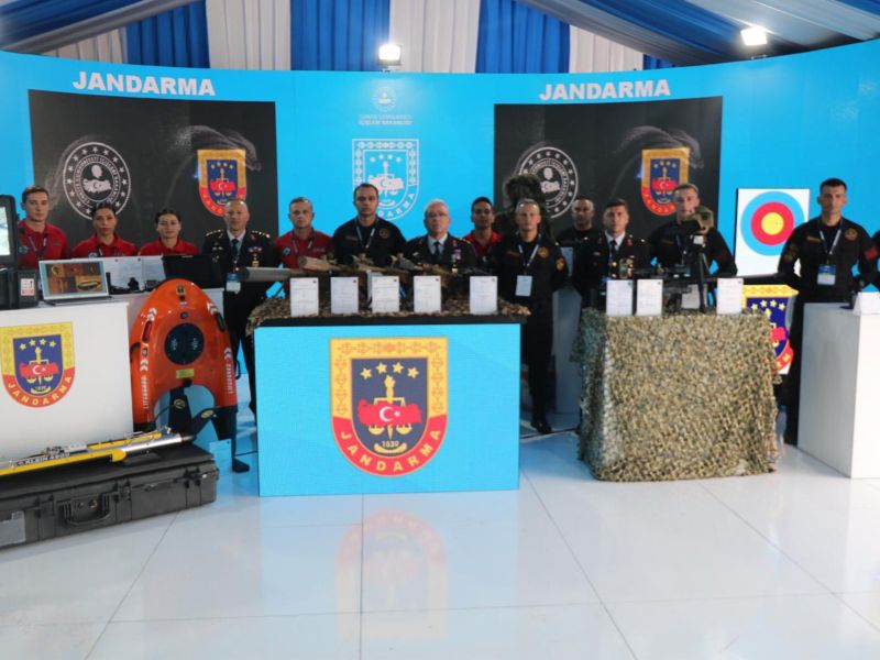 Jandarma Genel Komutanlığı, TEKNOFEST Mavi Vatan Festivali'nde Yerini Aldı