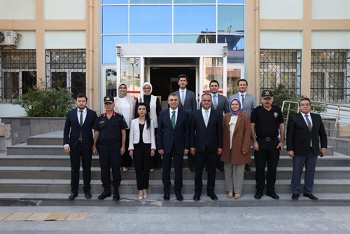 VALİMİZ SAYIN ATİLLA TOROS, MUT ADALET SARAYINA ZİYARETTE BULUNDU