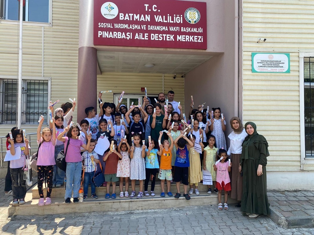 Batman Ağız ve Diş Sağlığı Hastanesi’nden çocuklara yönelik örnek uygulama