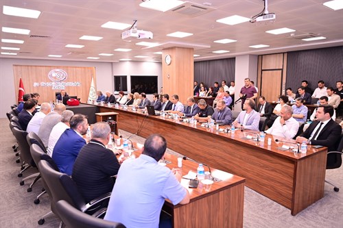 Valimiz Yakup Canbolat Başkanlığında Aydın İli Taşkın Koordinasyon Toplantısı Düzenlendi