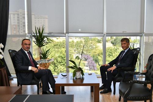 Vali Soytürk Çorlu Kaymakamlığına Atanan Niyazi Erten’i Ziyaret Etti