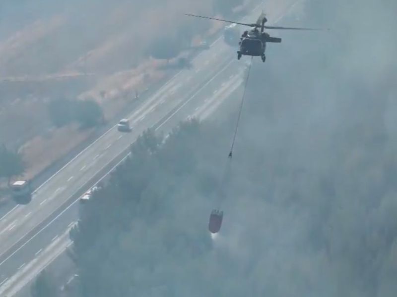 Yeşil Vatan İçin Seferberlik: Adıyaman’da Jandarma Ekipleri Orman Yangınını Söndürme ve Soğutma Çalışmalarına Destekte Bulundu