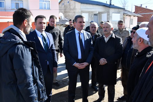 Vali Baruş’tan Şiran’da yoğun temaslar