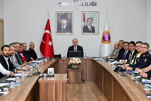 İl Afet Müdahale Planı Masabaşı Tatbikatı Yapıldı