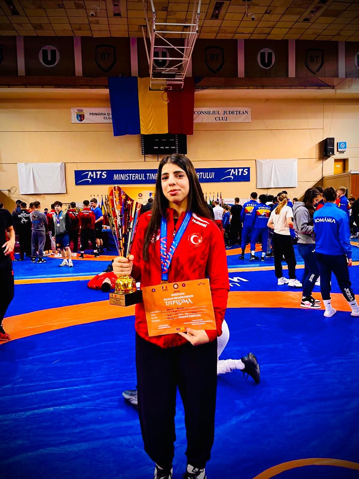 Genç Sporcumuzdan U20 Kadınlar Güreş Balkan Şampiyonası’nda Bronz Madalya