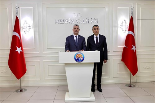 TİCARET BAKANI PROF. DR. SAYIN ÖMER BOLAT, VALİMİZ SAYIN ATİLLA TOROS’U ZİYARET ETTİ